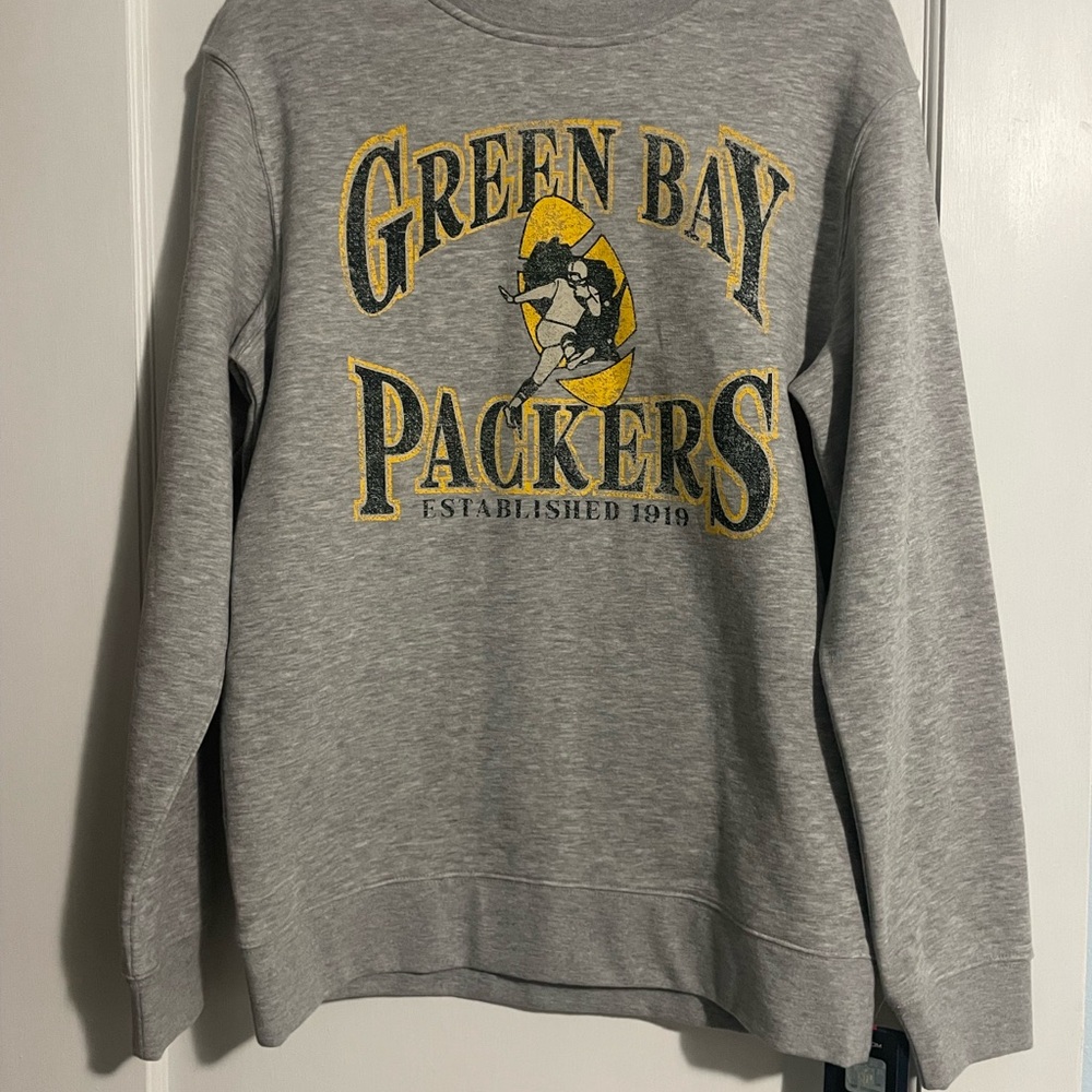 Green Bay Packers Gray Sweater